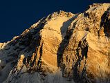 07 Annapurna Main and Central Close Up At Sunrise From Annapurna Base Camp In The Annapurna Sanctuary 